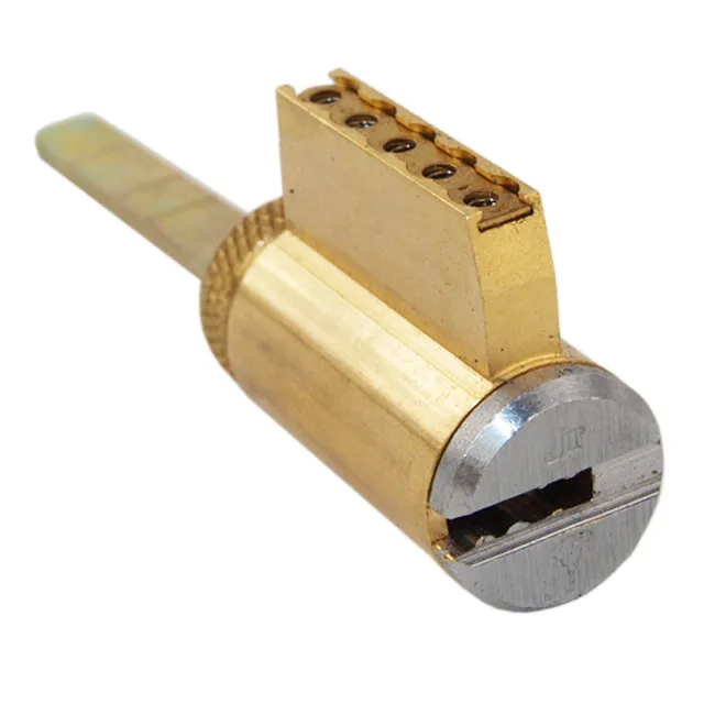 Mul-T-Lock Mul-T-Lock 008J-KIK-DSH-26-D Junior KIK plug replacement cylinder door lock Satin Chrome US26D 008 keyway — product photo