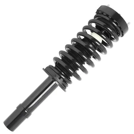 Unity 11262 front right complete strut assembly, silver metal coil spring and housing