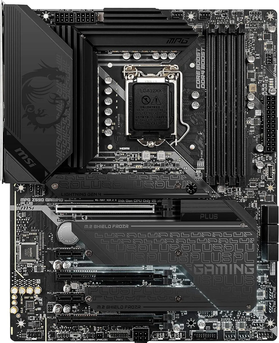 MSI MSI MPG Z590 Gaming Plus A Intel Motherboard — product photo