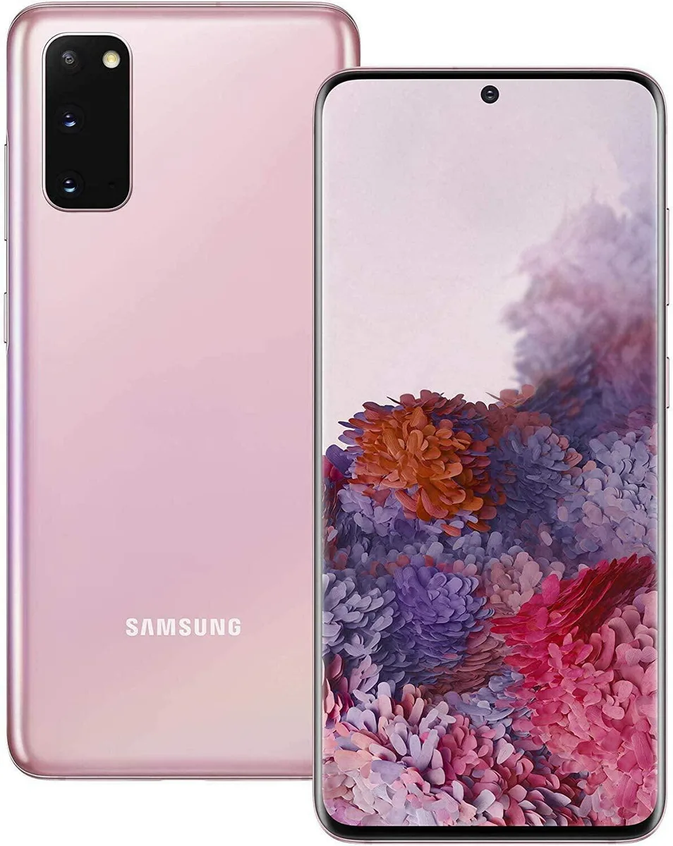 SAMSUNG SAMSUNG Galaxy S20 5G G981U 128GB Cloud Pink prepaid — product photo