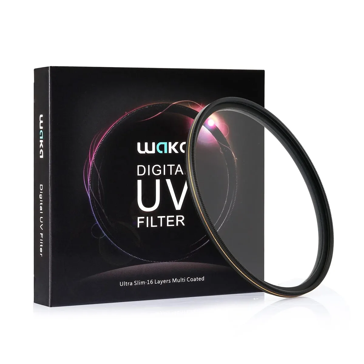 waka 52mm MC UV Filter Ultra Slim 16 Layers Multi Coated — product photo