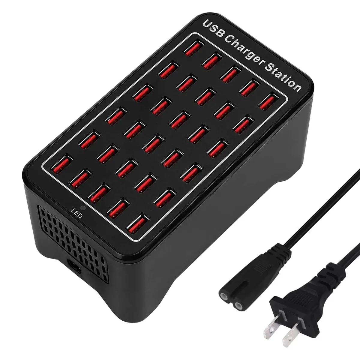 KEHIPI KEHIPI YFY-A75 30-Port 150W USB Charger Black — product photo