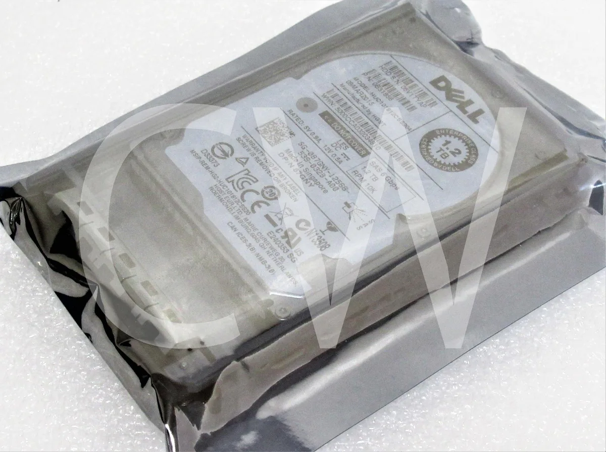 DELL DELL HUC101812CSS204 1.2TB 10000RPM SAS 64MB 2.5in internal hard drive — product photo