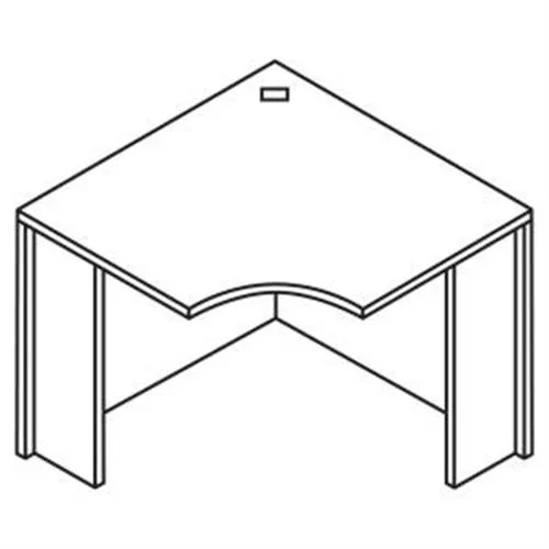 Lorell Lorell 69381 Peninsula Box 2 of 2 Black Post office furniture — product photo