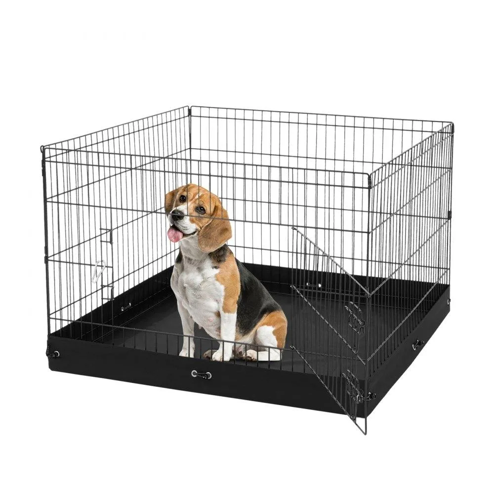 VEVOR VEVOR Dog Playpen 4 Panels 36 in with Bottom Pad — product photo