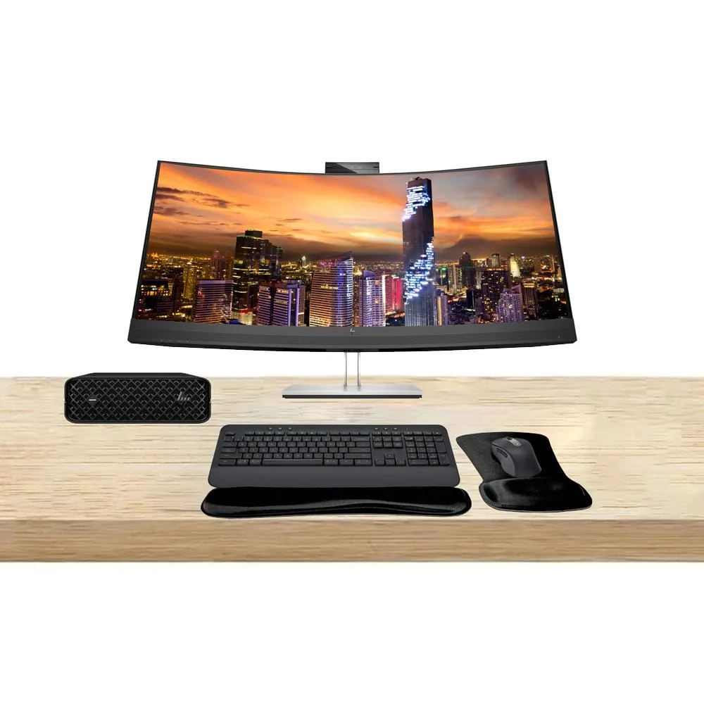 HP HP Z2 Mini G9 i7-14700 16GB 512GB Win11 Pro E34m G4 34" MK650 — product photo