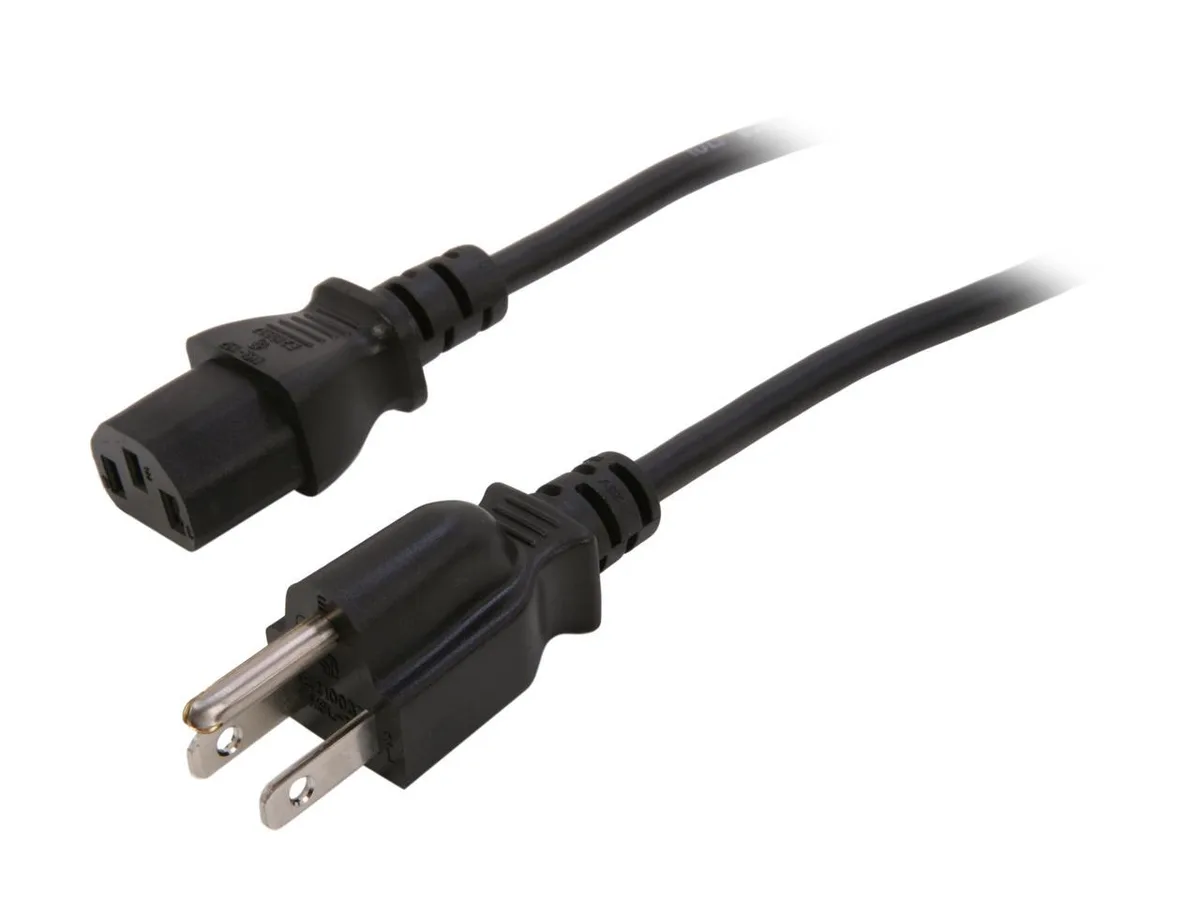 sakose sakose POWERCORD-6K 6 ft 18AWG computer power cord Black — product photo