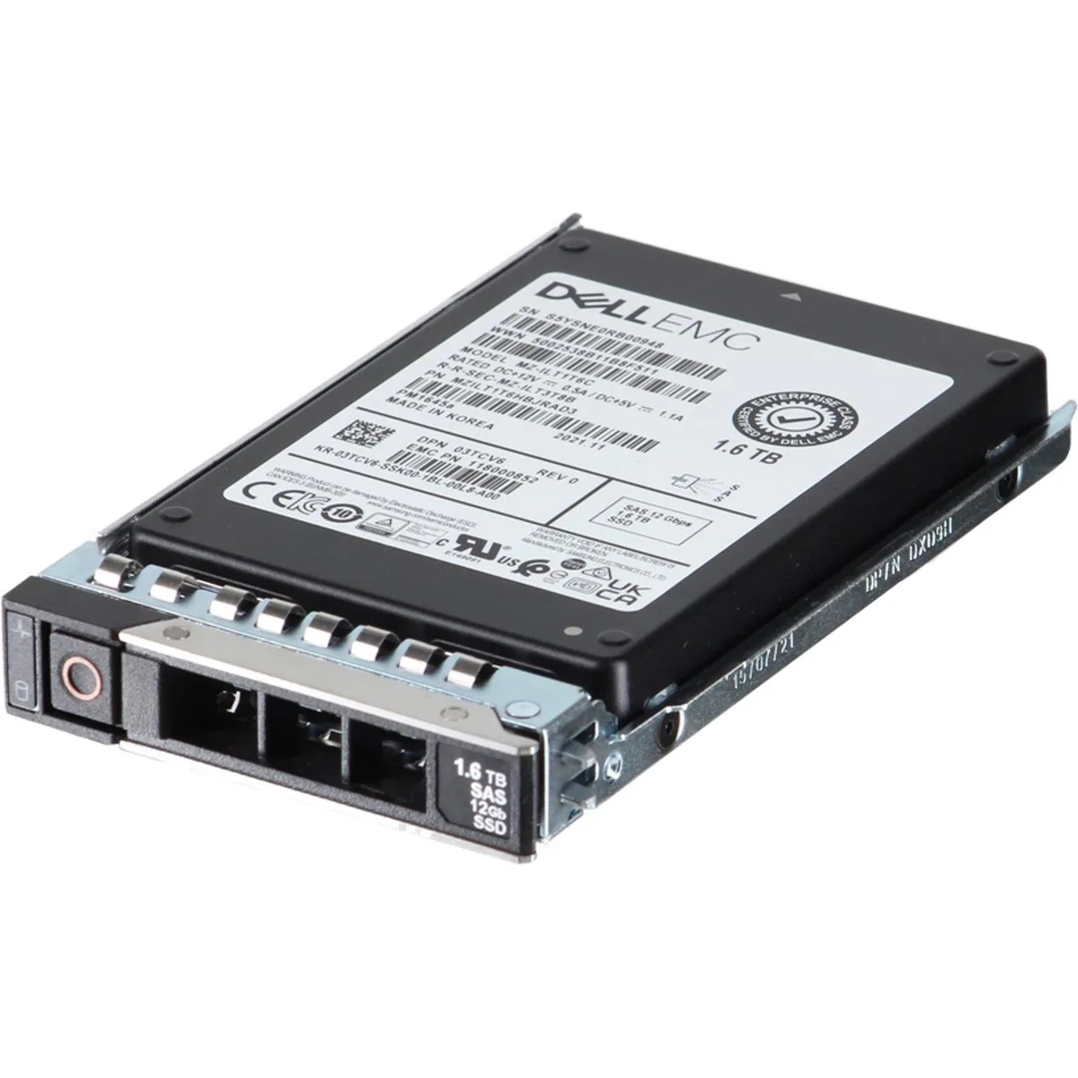 DELL DELL 1.6TB 12Gbps SAS 2.5 Enterprise SSD PM1645a — product photo
