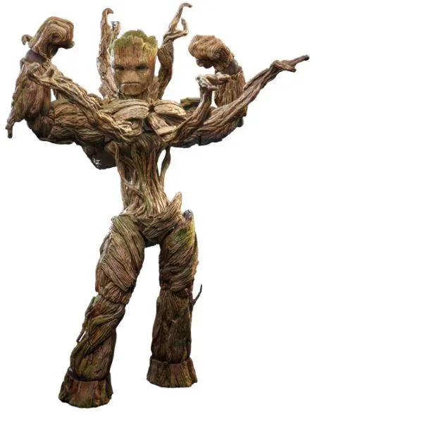 Hot Toys Hot Toys MMS707 Groot Deluxe Version action figure — product photo