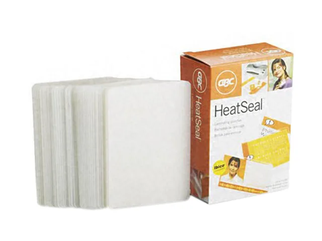 GBC GBC 3200016 laminating pouches 7 mil badge size 100 pack — product photo