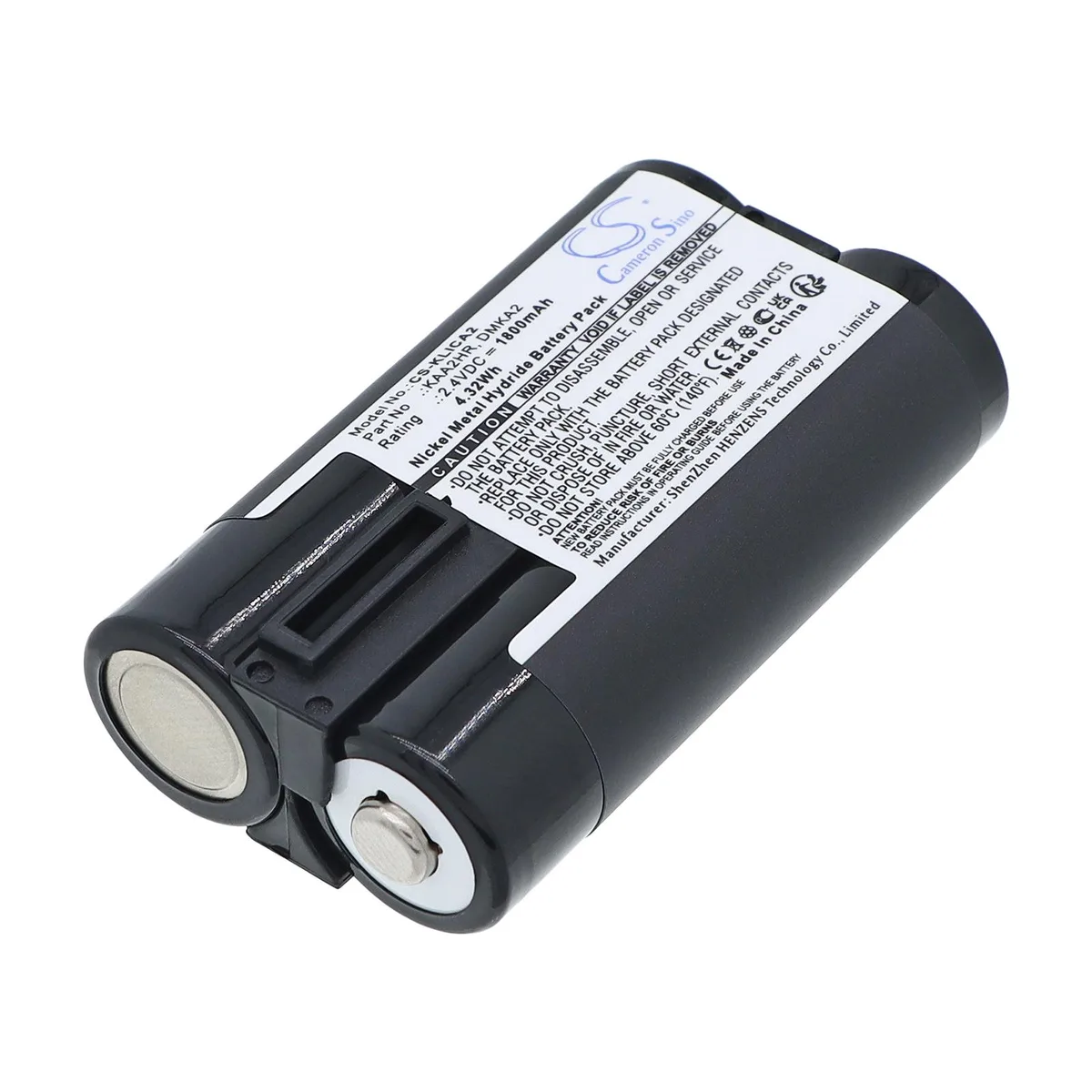 Estry Estry NH-10 2.4V 1800mAh Ni-MH standard battery — product photo