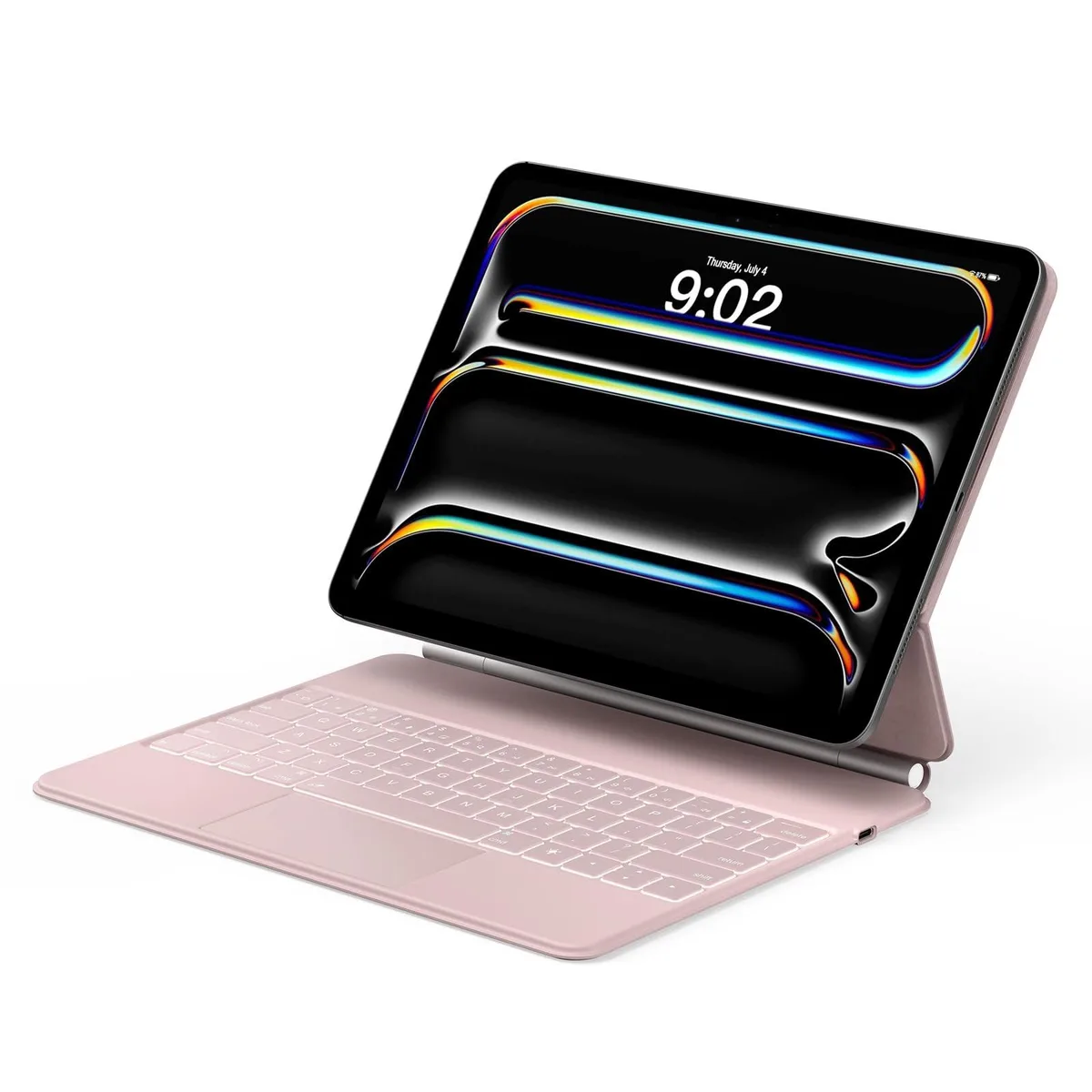 ARCTIC ARCTIC Keyboard Case 13 inch iPad Pro M4 2024 M5 2025 Pink 2 in 1 accessory — product photo