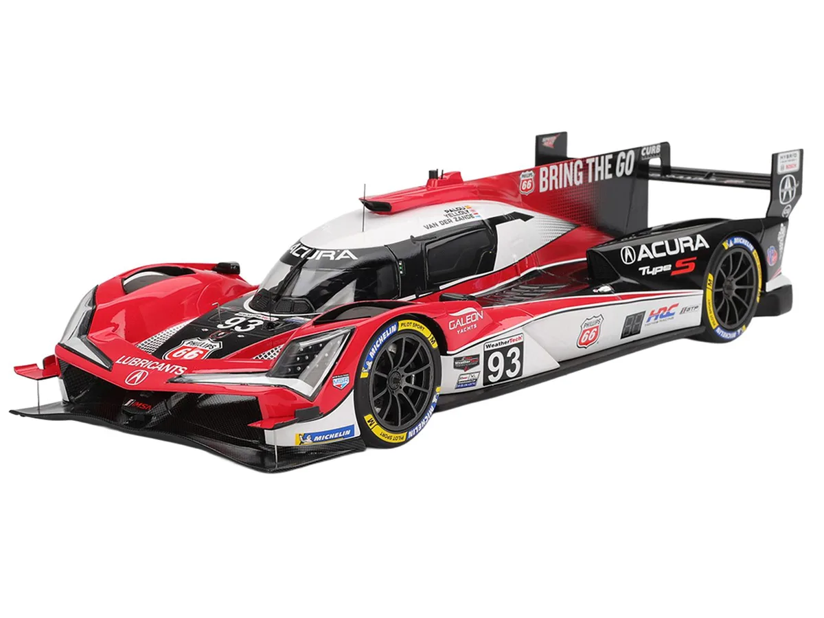 Top Speed Top Speed Acura ARX-06 #93 3rd Place GTP IMSA Sebring 2025 1/18 hobby collectible — product photo