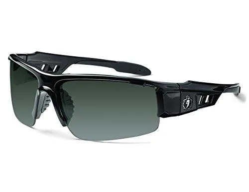 Ergodyne Ergodyne 52030 Dagr Smoke Lens Safety Glasses Black — product photo
