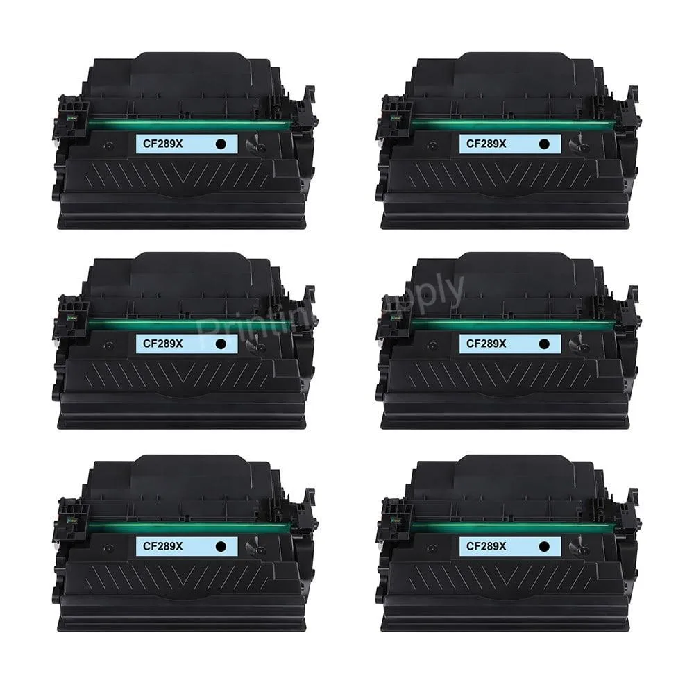 Ninestar Technology Ninestar Technology 89X CF289X 6-Pack Black Toner Cartridge 60000 Pages — product photo