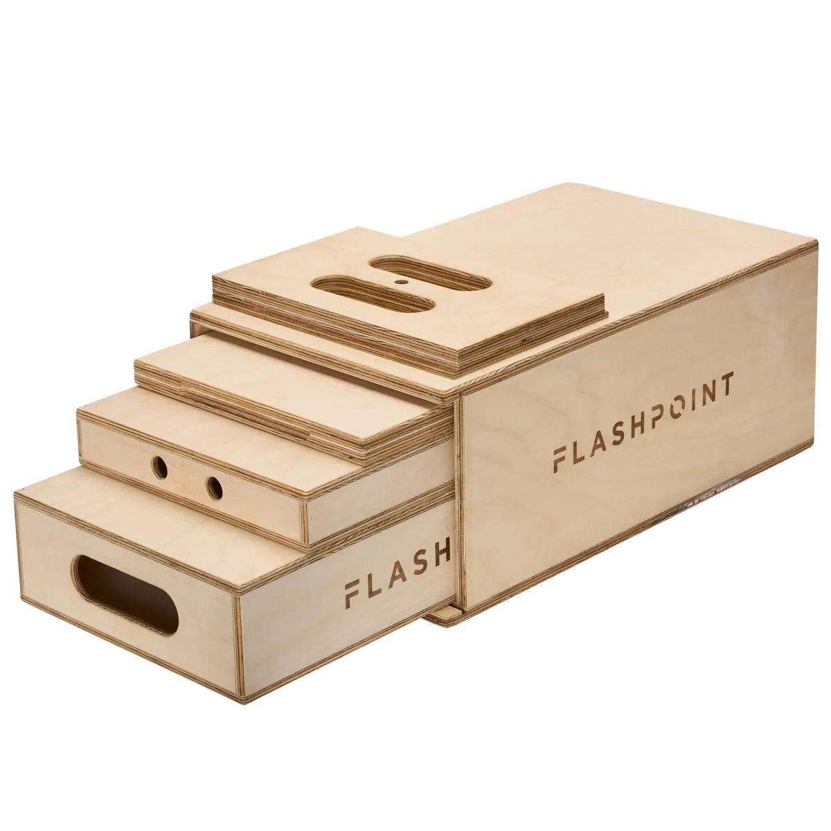 Flashpoint Brand Flashpoint Brand Nested Apple Box 4-in-1 Photography Set — product photo