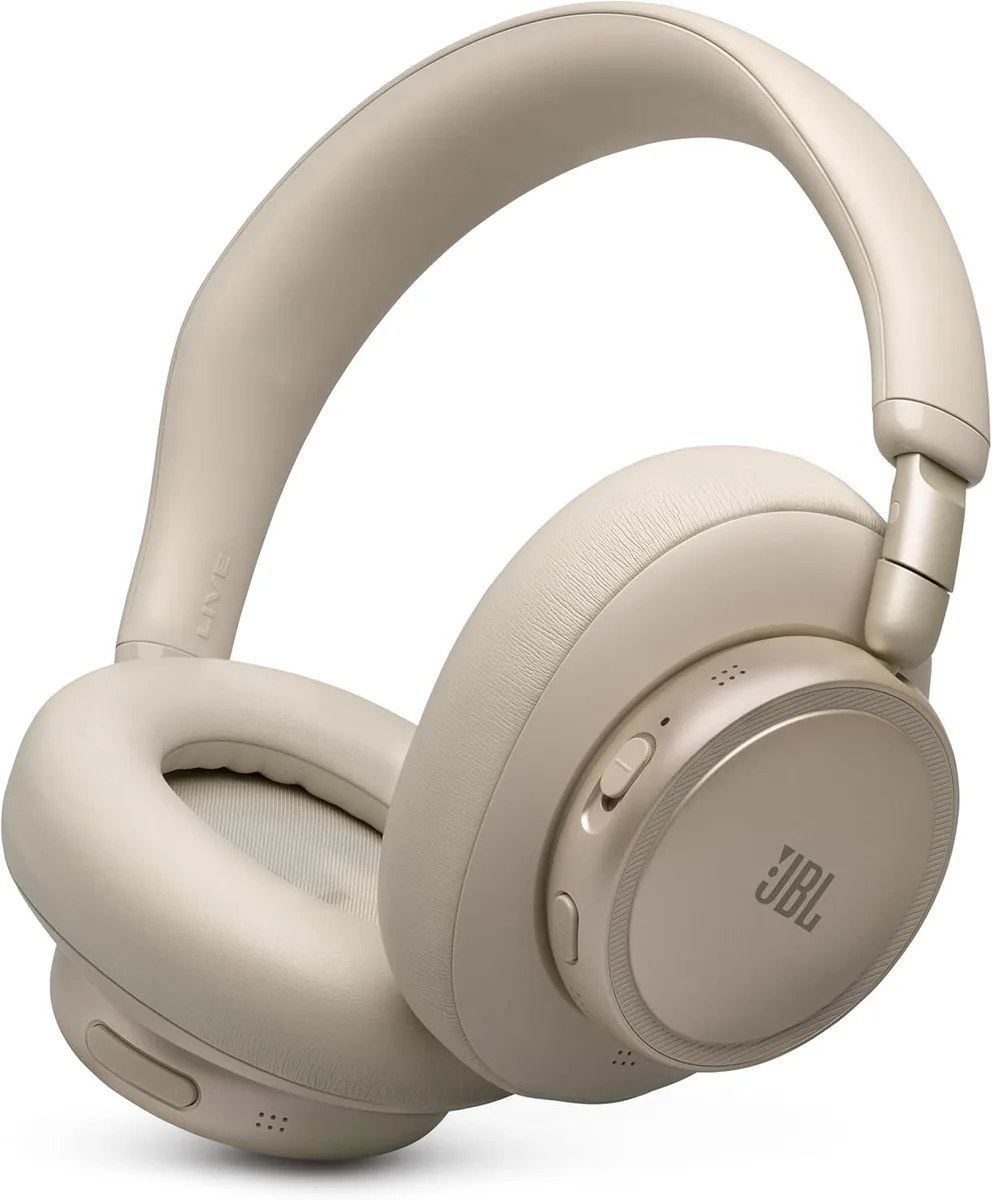JBL JBL Live 780NC Champagne wireless noise-cancelling headphones — product photo