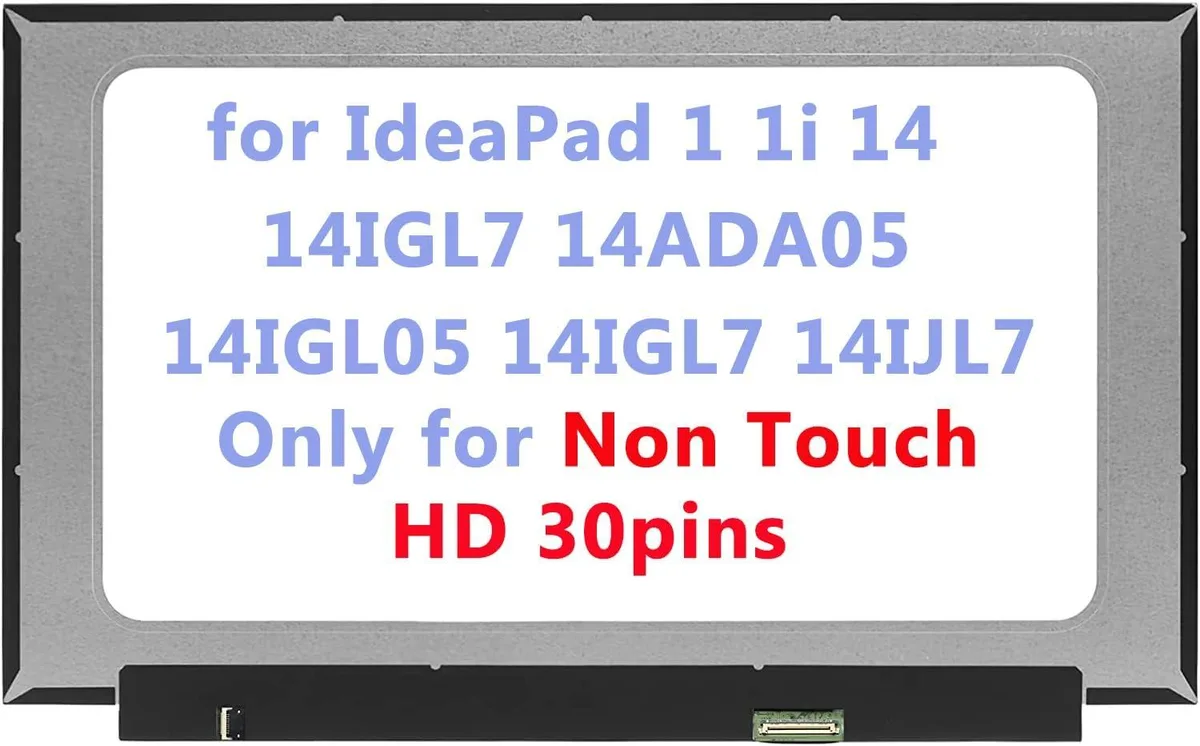 NUOLAISUN NUOLAISUN 14.0" LCD Screen 30pin Non-Touch Replacement — product photo