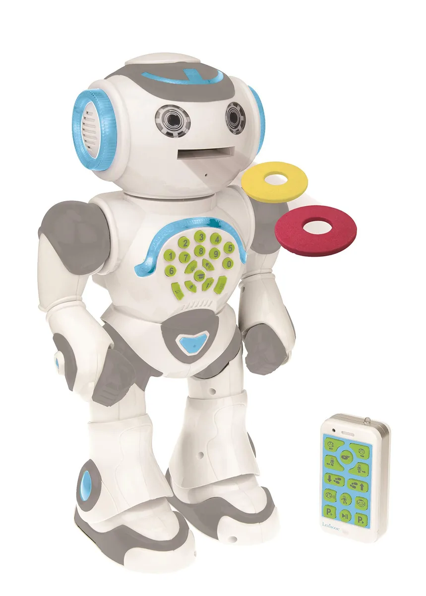 Lexibook America, Inc. Lexibook America, Inc. Powerman Max ROB80EN White robot toy — product photo