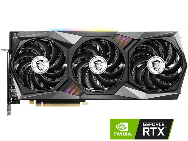 MSI MSI RTX 3070 GAMING TRIO PLUS 8G LHR graphics card — product photo