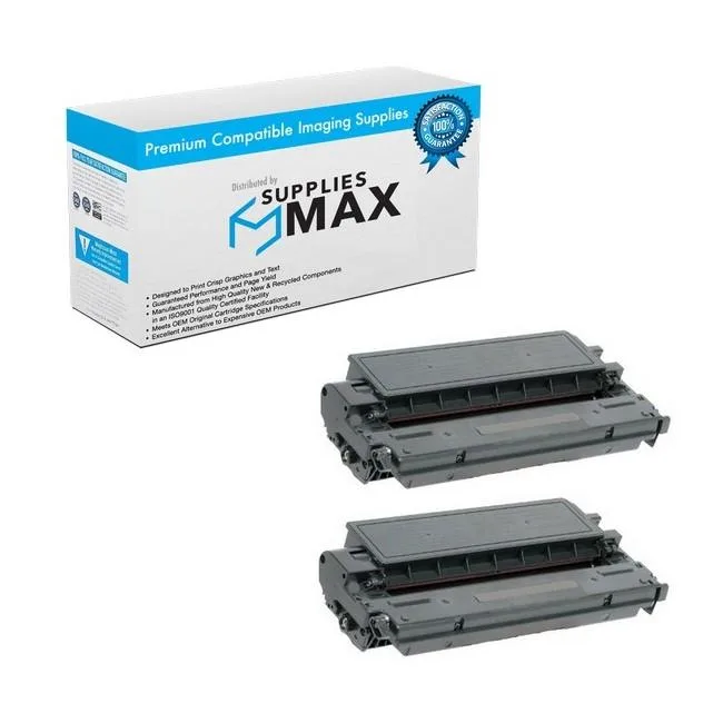 SuppliesMax SuppliesMax Toner Cartridge 2 Pack 4000 Pages Black E-40 — product photo