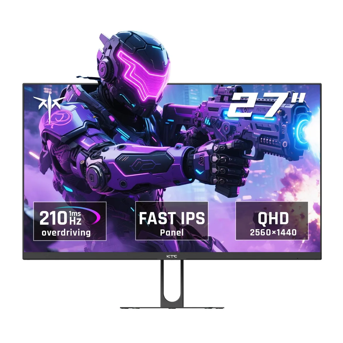KTC KTC H27T22C-3 27" QHD 200/210Hz Fast IPS gaming monitor — product photo