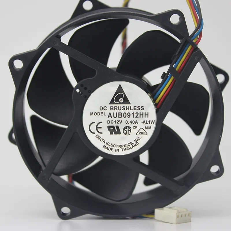 Fans Fans AUB0912HHSize 92 × 92 × 25mm 12V 0.40A 3150 RPM case fan — product photo
