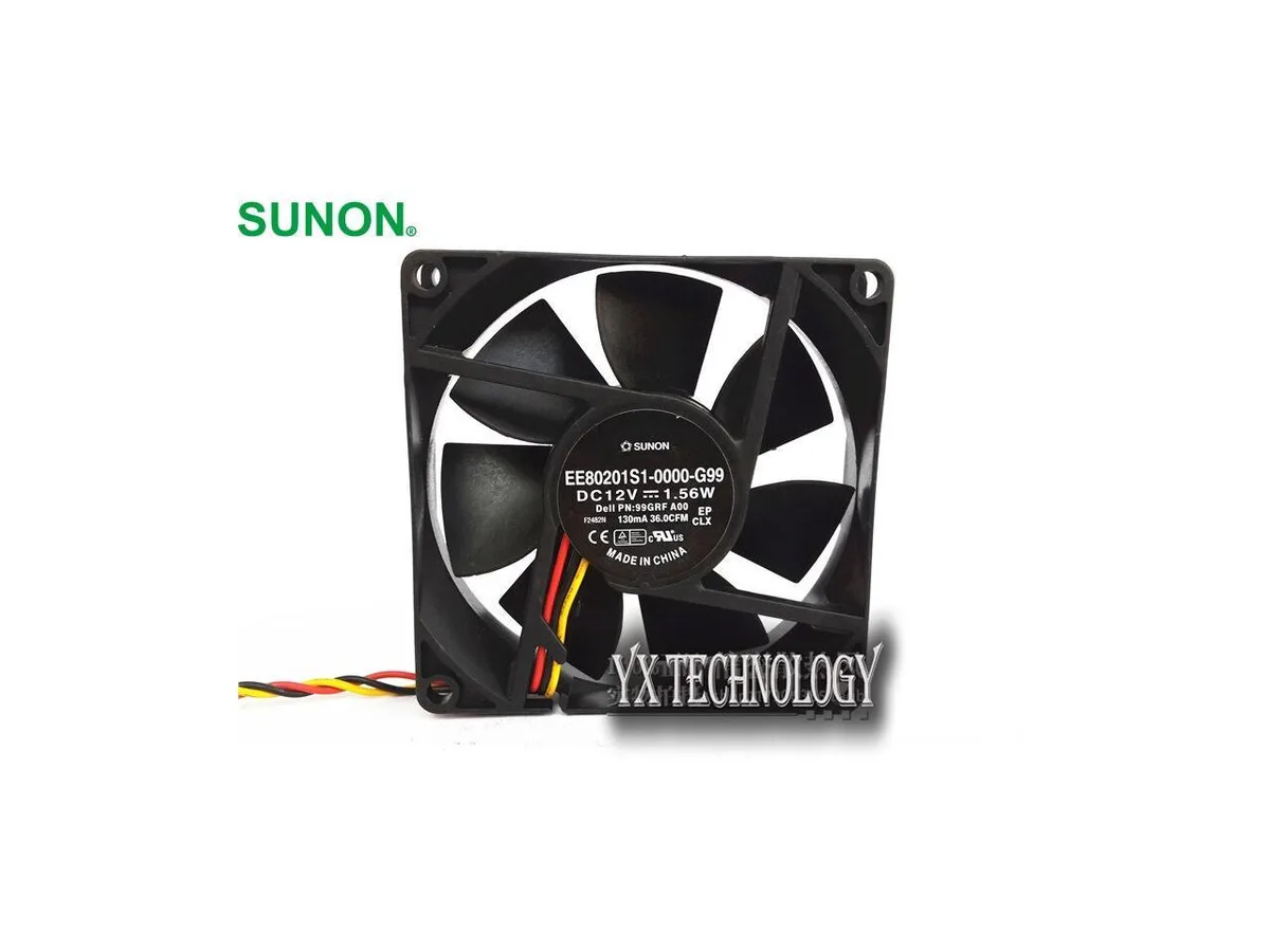 Fans Fans 8020 1.56W EE80201S1-0000-G99 12V 8 cm case fan — product photo