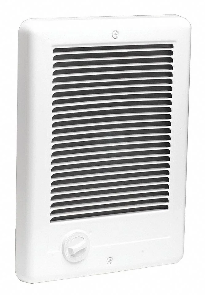 White rectangular grille for Cadet Com-Pak heaters