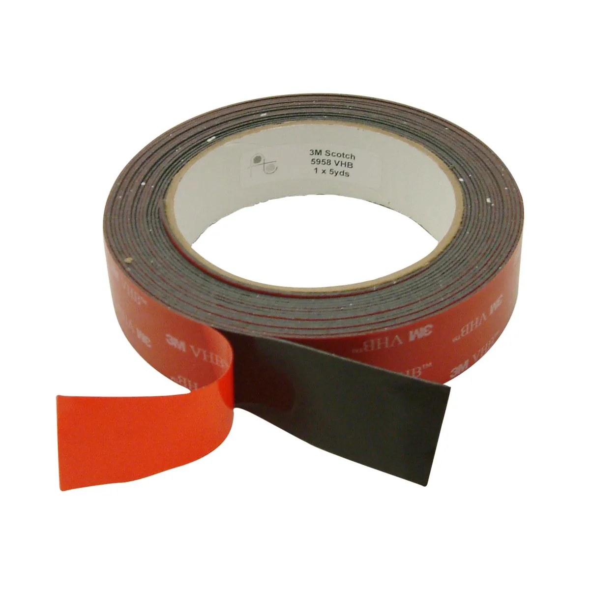 3M 3M Scotch 5958FR VHB Tape 15 ft Black — product photo