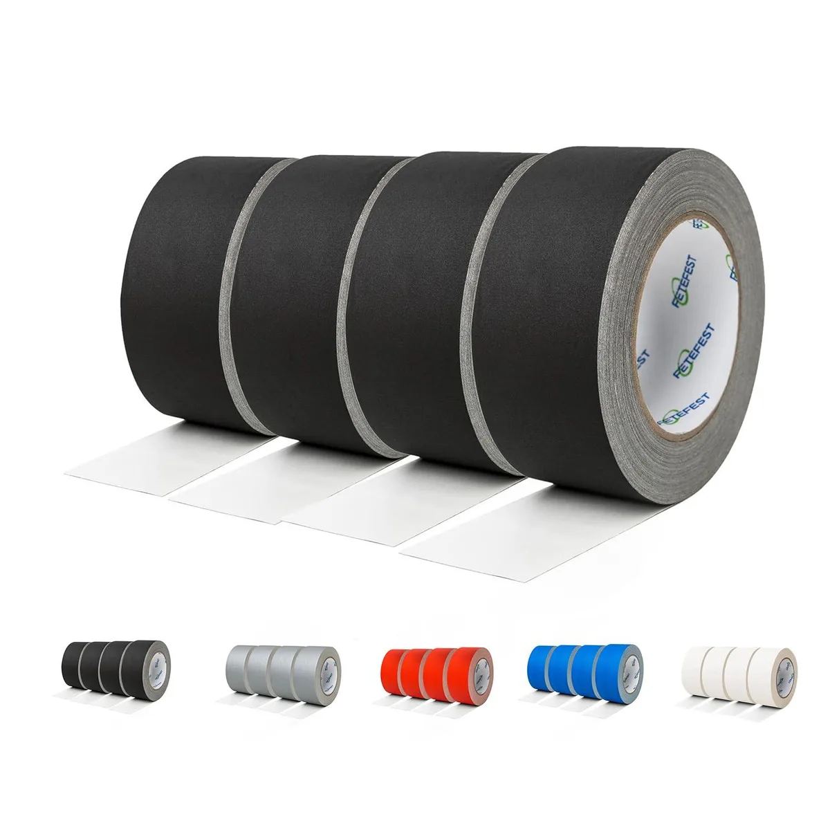  Fetefest FFGT-30Y3BLK2P tape 30 yd 4 rolls — product photo
