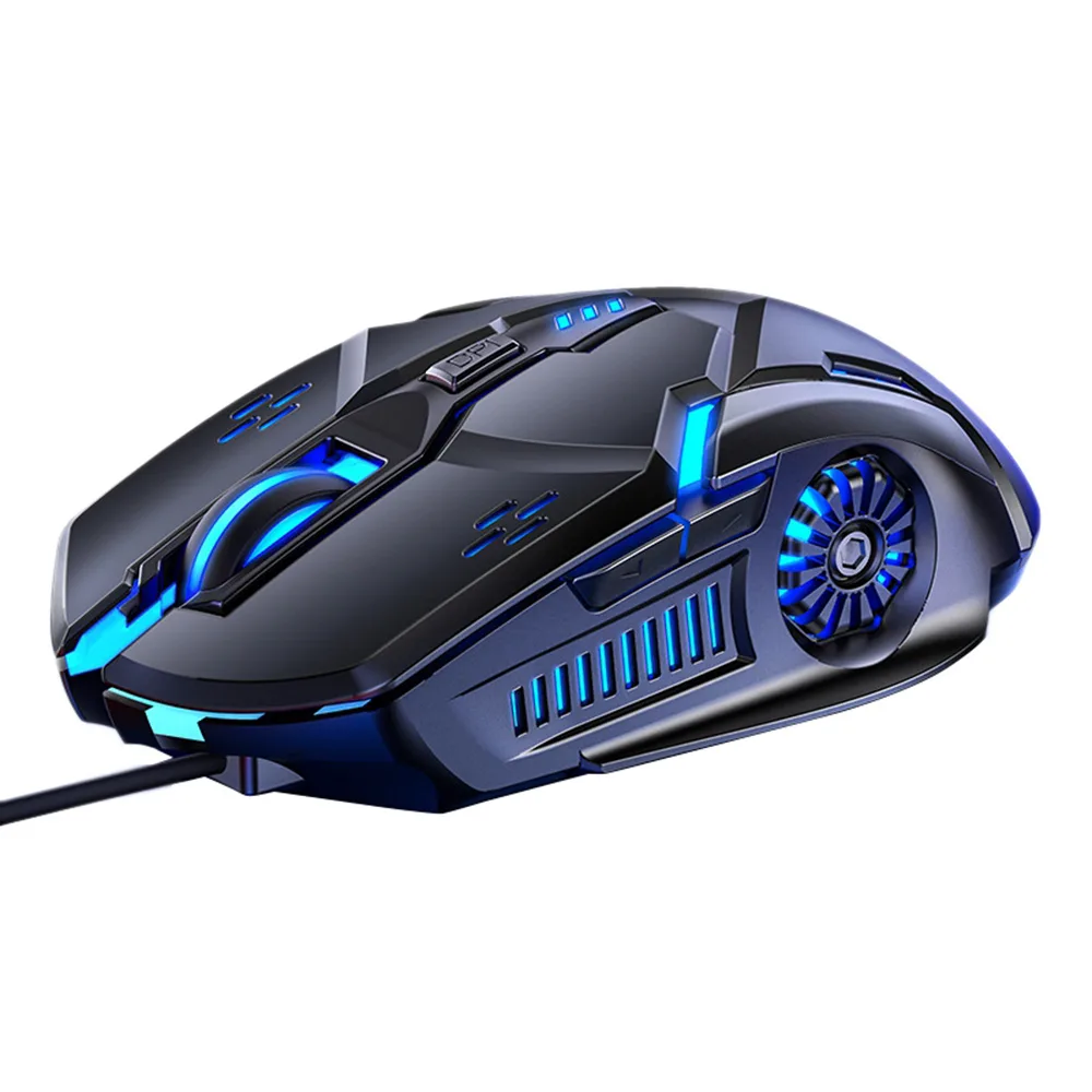 IHDAPP IHDAPP Wired Gaming Mouse 3200 DPI 6 Buttons Black — product photo