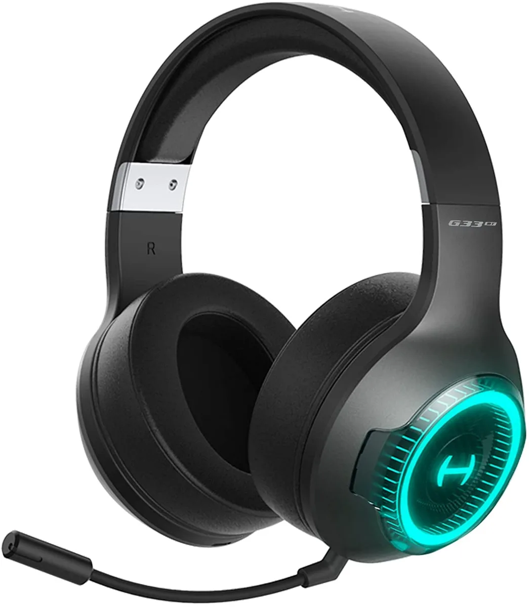 Edifier Edifier HECATE G33BT Black Bluetooth 5.0 Gaming Headset 40mm 48h 60ms RGB — product photo