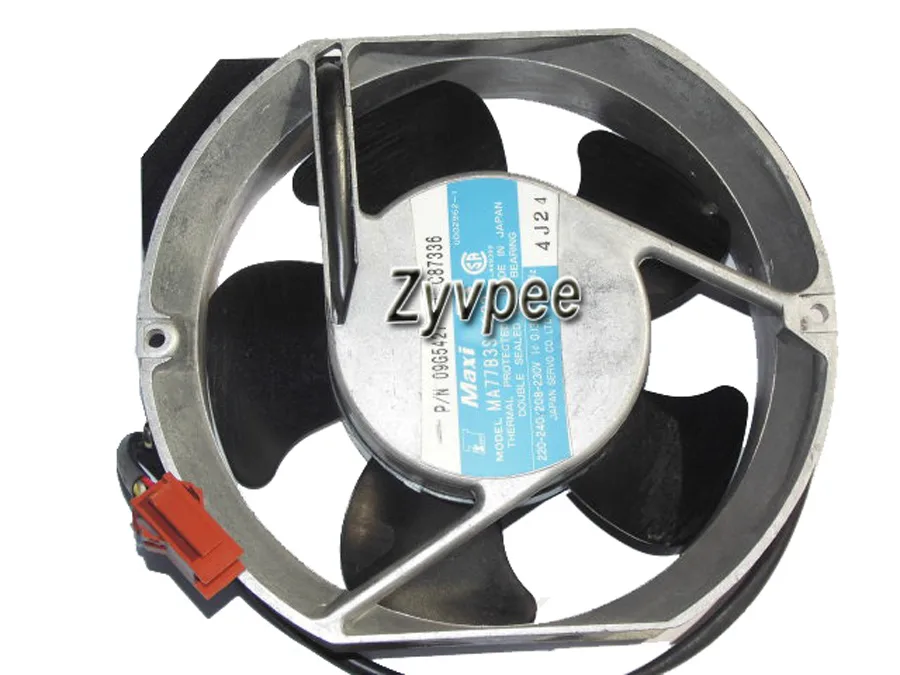 Zyvpee Zyvpee MA77B3S-922 172*150*51mm AC axial case fan — product photo