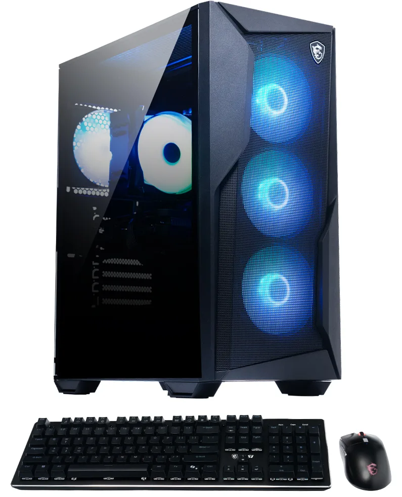 MSI MSI Codex Z2 B8NVL-695US Gaming PC, Ryzen 7 8700F, RTX 5060, 16GB DDR5, 1TB NVMe — product photo