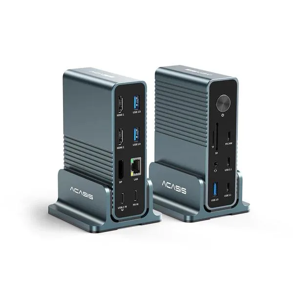 Acasis Acasis DS7A15 15-in-1 USB-C Docking Station Space Grey — product photo