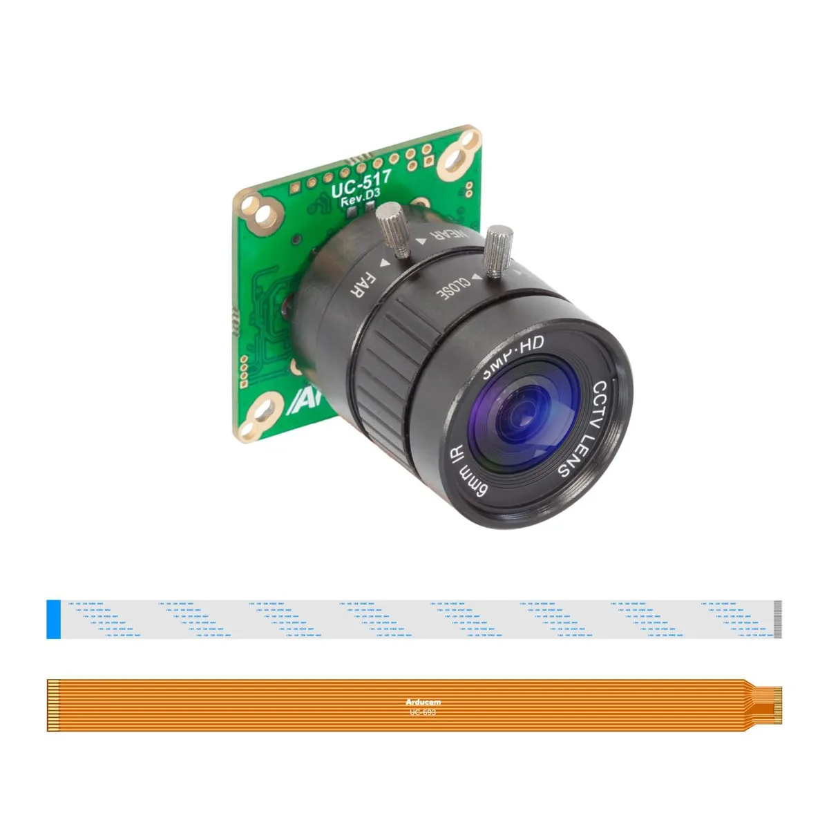 KEHIPI KEHIPI B024002 IMX477 12.3MP HQ Camera 6mm CS Lens — product photo