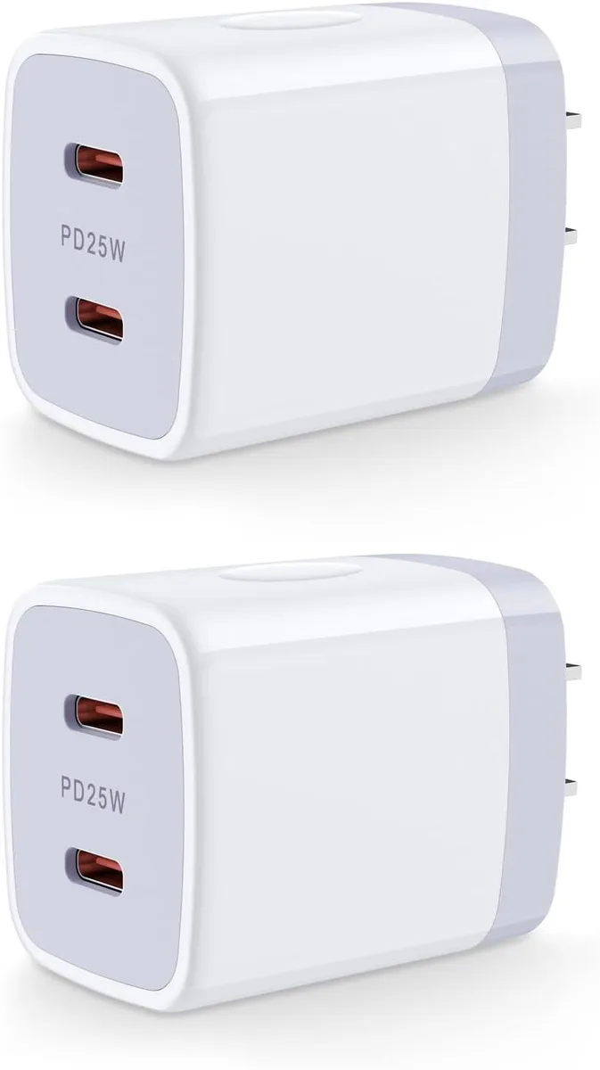 ONITOON ONITOON 25W Dual USB-C Wall Charger PPS 15W+10W — product photo