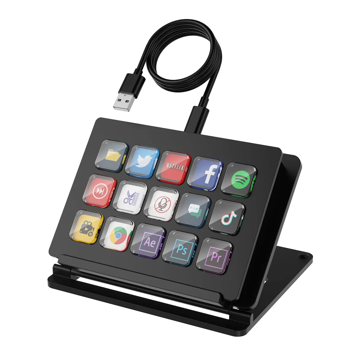  ANKER LZK1 15-key LCD macro keyboard — product photo