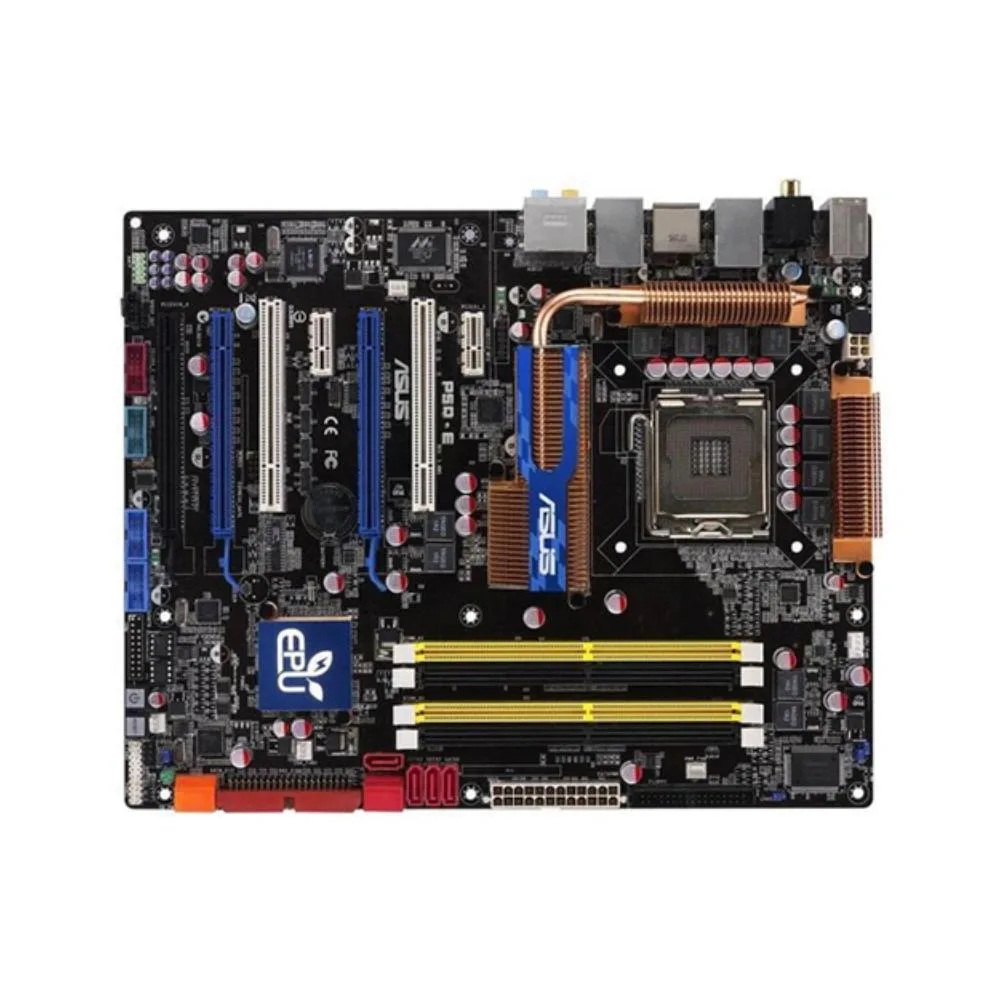 ASUS ASUS P5Q-E Intel P45 LGA 775 DDR2 16GB ATX motherboard — product photo