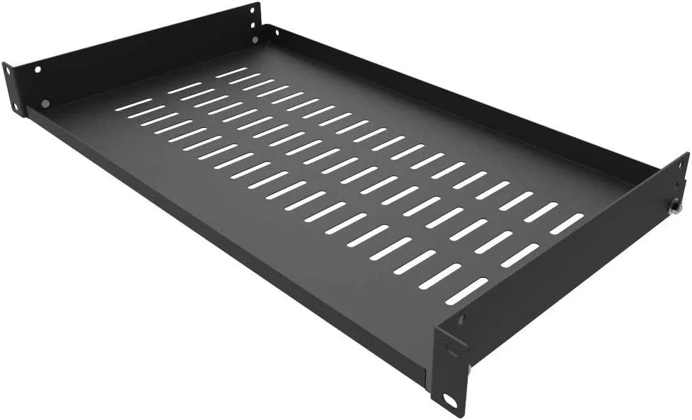BFKK BFKK 1U Vented Cantilever Rack Shelf 10" (254mm) Depth — product photo