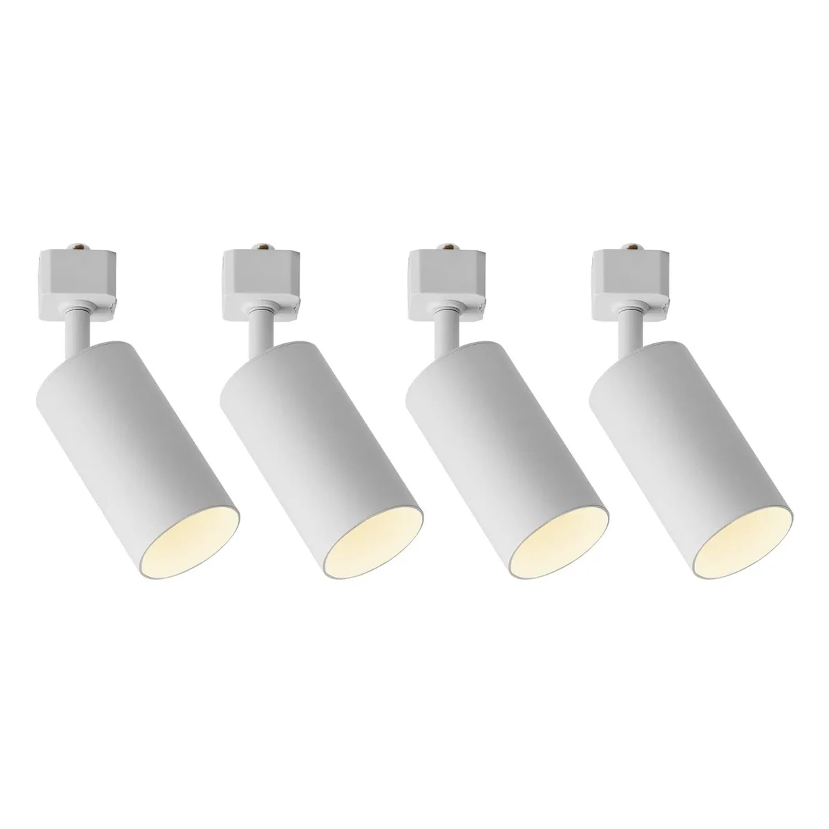 VANoopee H-Type GU10 Track Lighting Heads White Pack of 4 — product photo