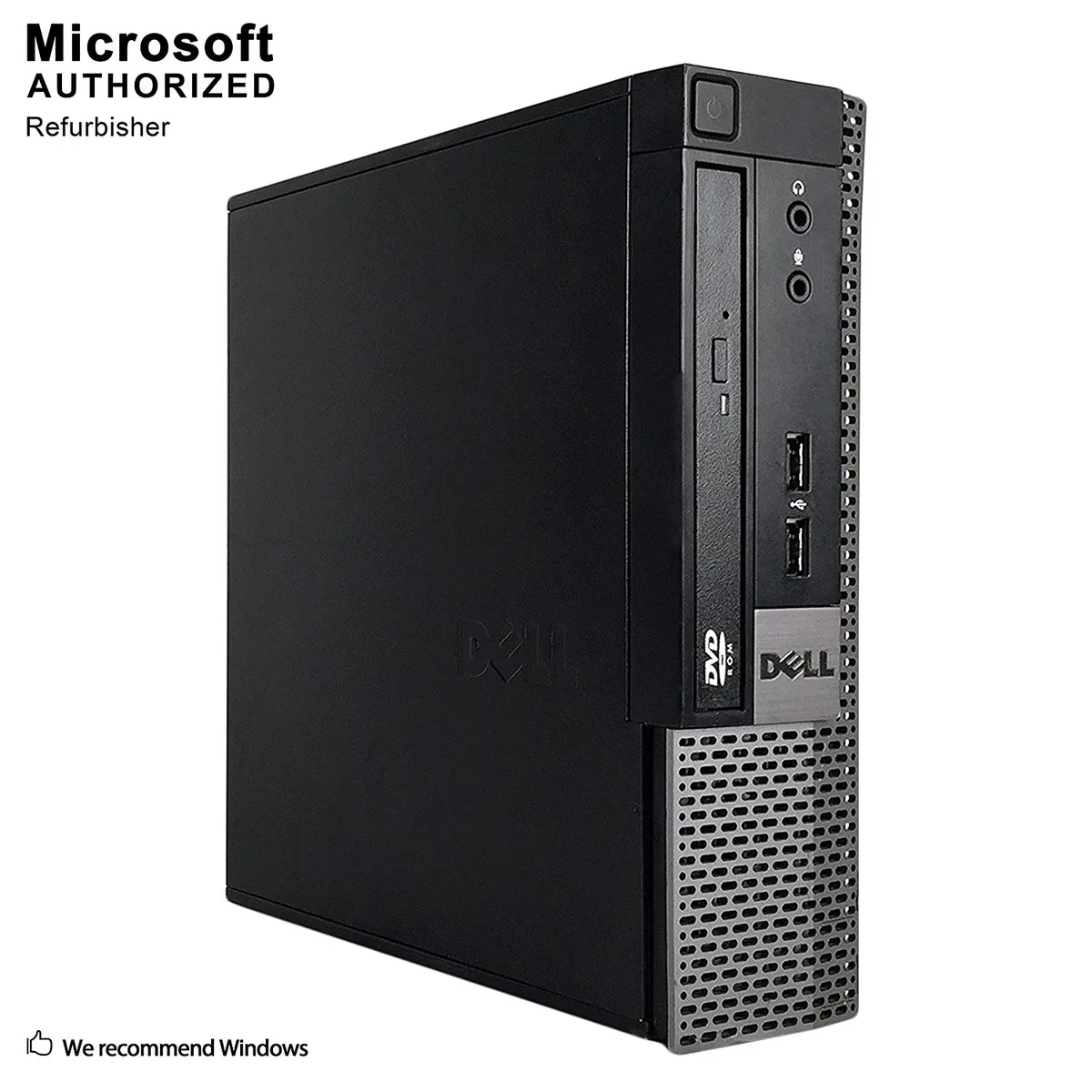DELL DELL Optiplex 9020 USFF i5-4570S 2.9GHz 8GB DDR3 320GB HDD Windows 10 Pro desktop PC — product photo