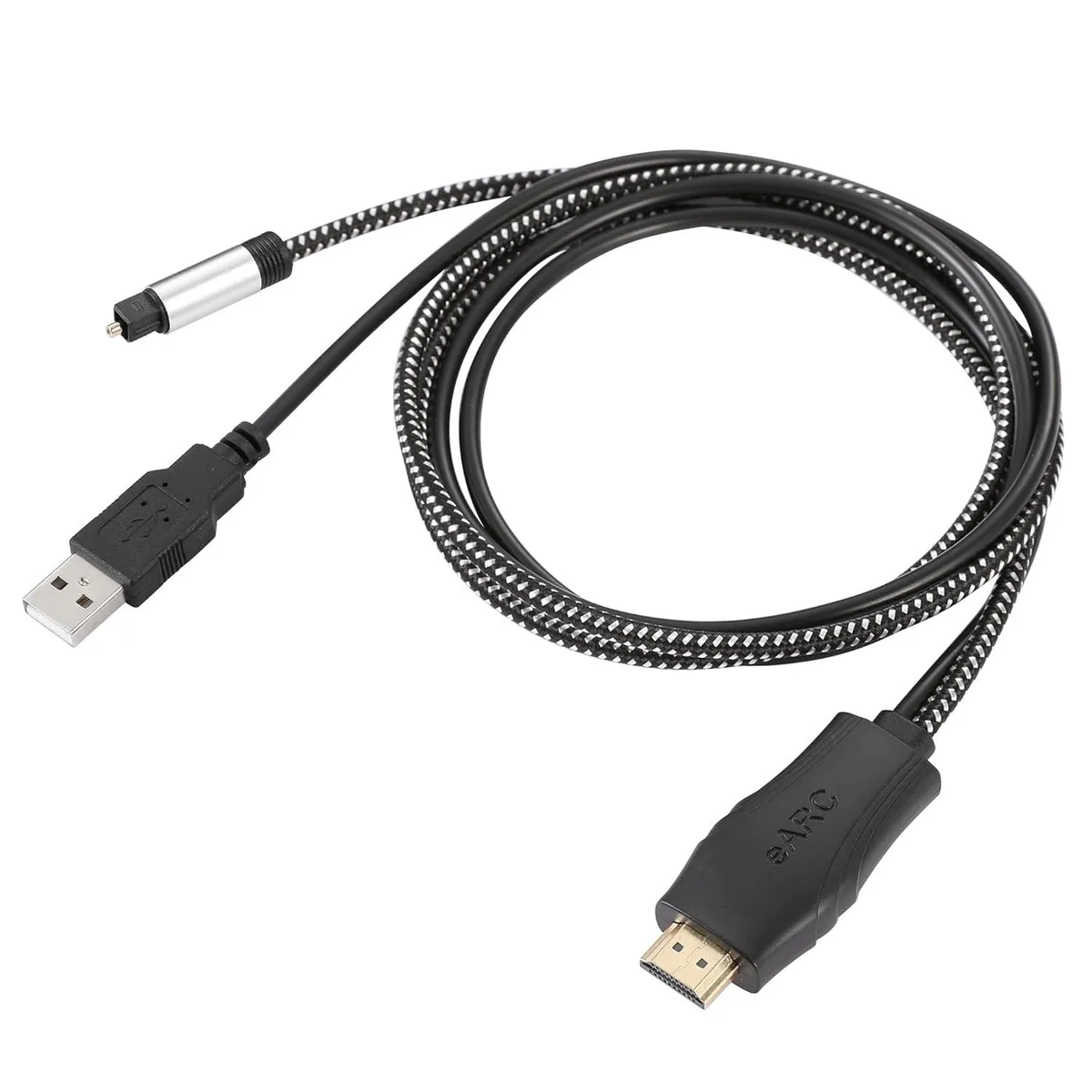 FLEANE FLEANE HDMI eARC/ARC to Optical Audio Adapter 3.7ft 192kHz 5.1 — product photo