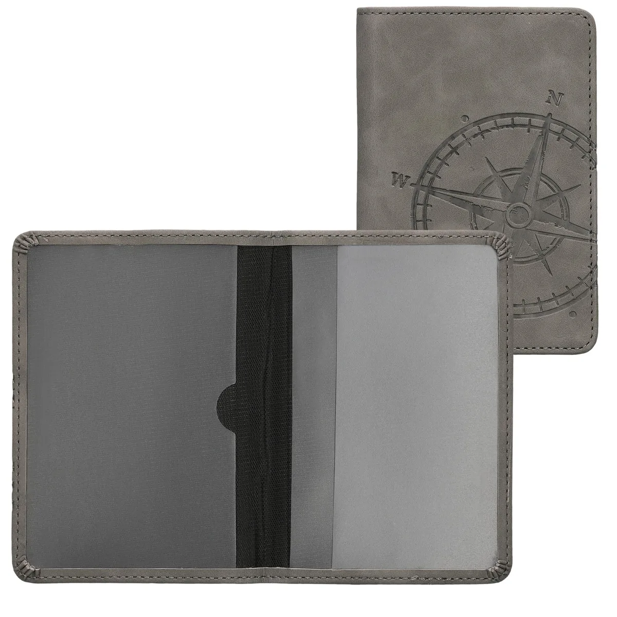  Viator Gear Keyholder Navigational Compass 22 Black Stainless Steel — product photo