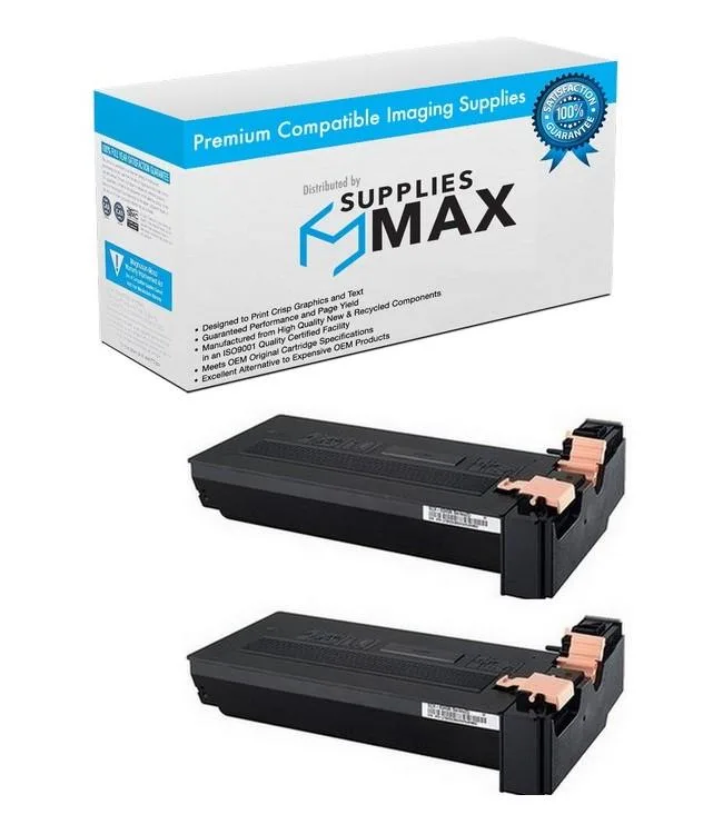 SuppliesMax SuppliesMax SCX-P6345A Black Toner Cartridge 2 Pack 20000 Pages — product photo