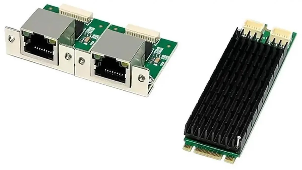 Vszerda Vszerda ST7465 M.2 B+M I226-T2 2.5G Dual Port Network Card — product photo