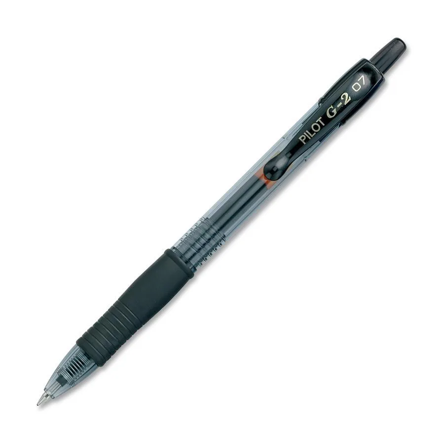 Pilot Pen Pilot Pen 31057 retractable gel pen fine black 4 pack — product photo