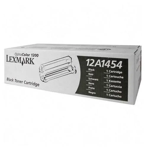 Lexmark Lexmark 12A1454 Black Toner Cartridge 6500 Pages — product photo