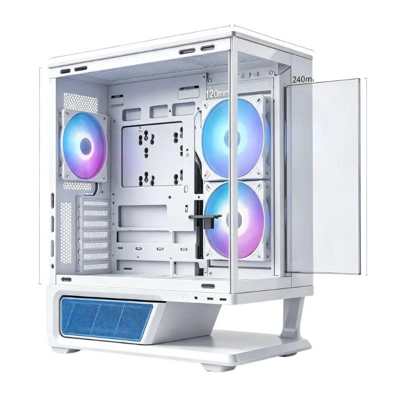 MSI MSI MPG VIXTA 300L PZ White PC Case — product photo